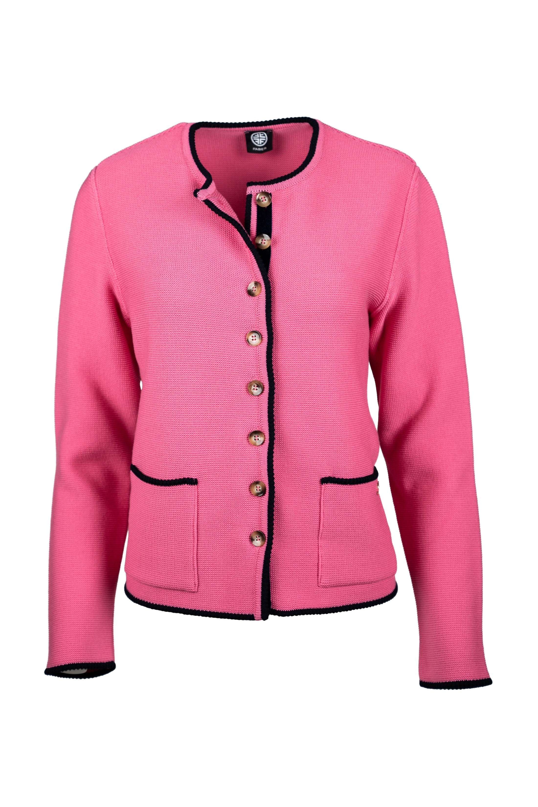 Trachtenstrickjacke Damen Rosa Trachtenjacke Wool Trachtenjacke